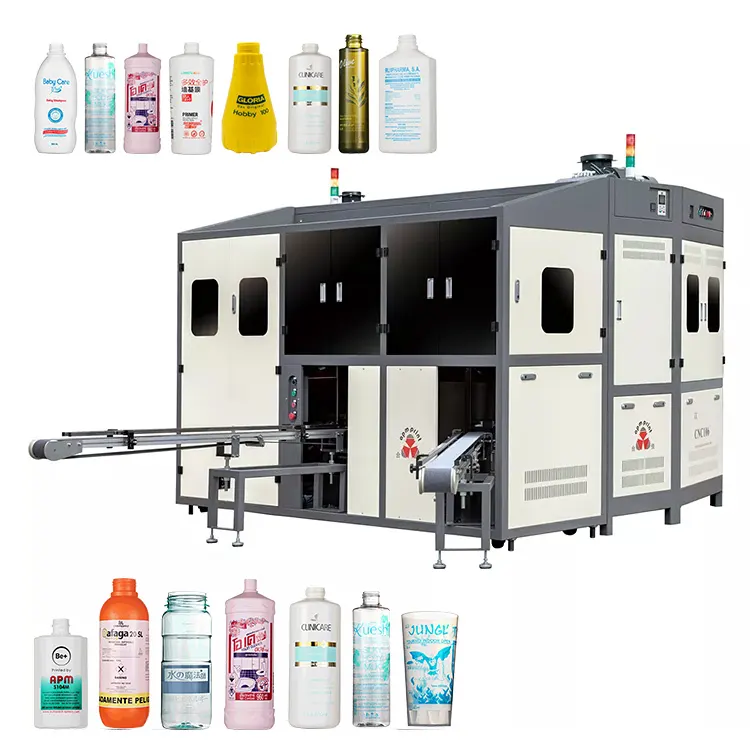 APM PRINT - CNC106 automatic bottle screen printer multipl color plastic glass cup cylindrical oval square servo bottle printing machine Auto Screen Printer 1