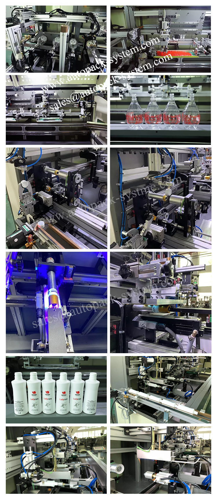APM PRINT - S104M Bêstferkeapjende CE Standert CNC LED UV 2 3 4 kleuren folautomatyske skermprintmasine top 9