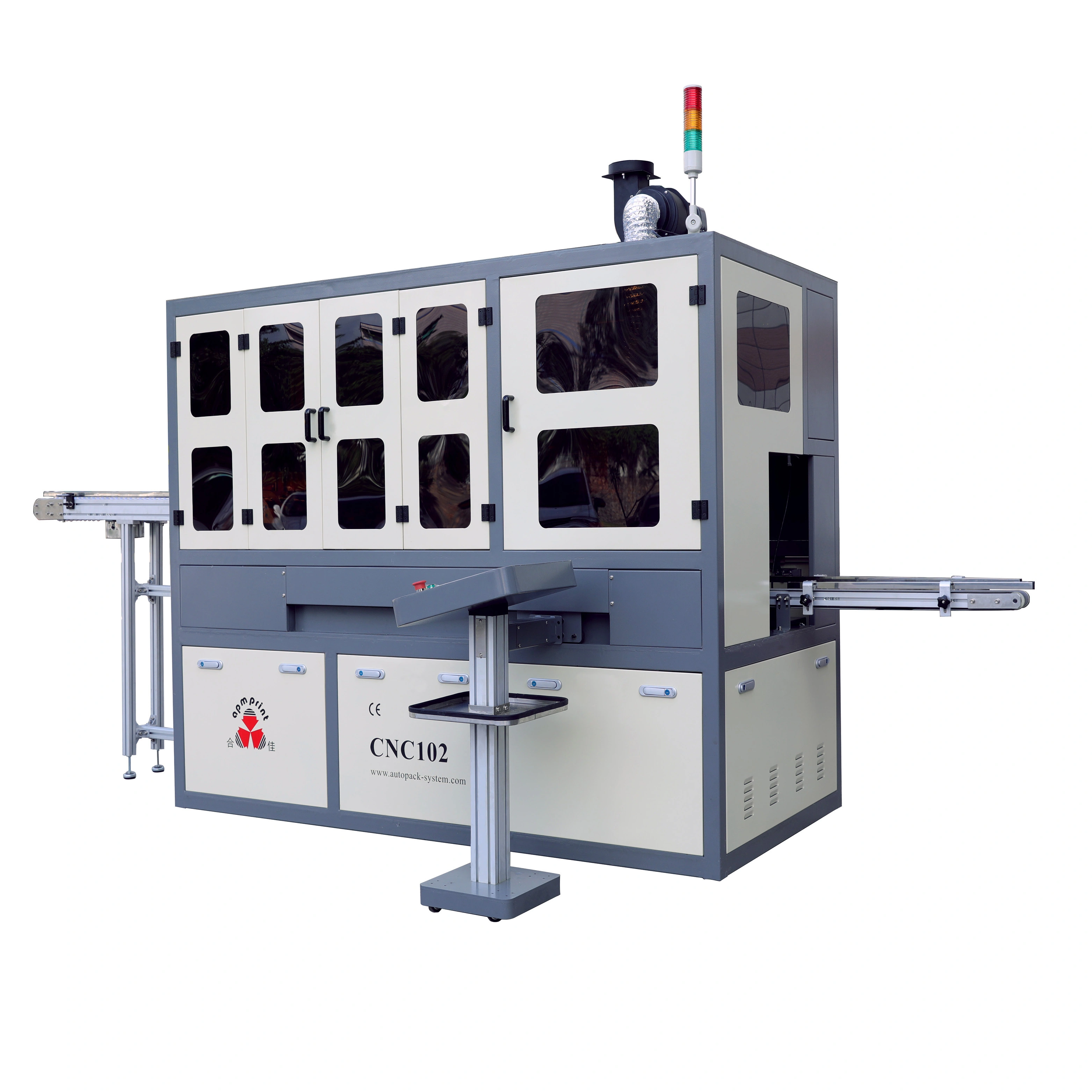 APM PRINT - CNC102 screen printer servo automatic glass perfume nail cosmetic bottle printing machine Auto Screen Printer 1