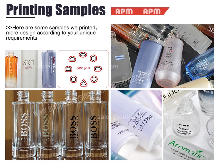 APM PRINT - מערכת LED UV לבקבוקי זכוכית עם מערכת הדפסת משי אוטומטית 11