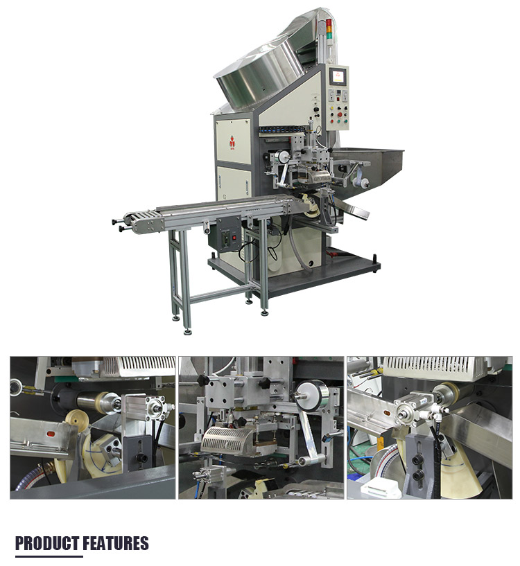 APM PRINT - H200C Automatyske plestik dop hjitte stampmasine foar it printsjen fan silindryske doppen 10