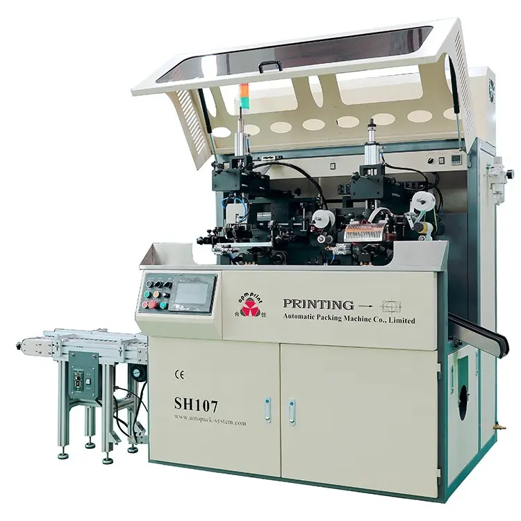 APM PRINT - SH107 automatic single color & hot stamping machine Auto hot stamping machine 1