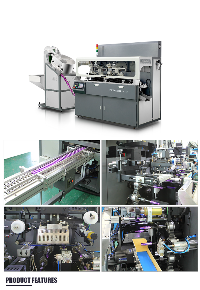 APM PRINT - SH107 Utstekende kwaliteit hjitstamping & skermprintmasjinerie Auto skermprinter 11
