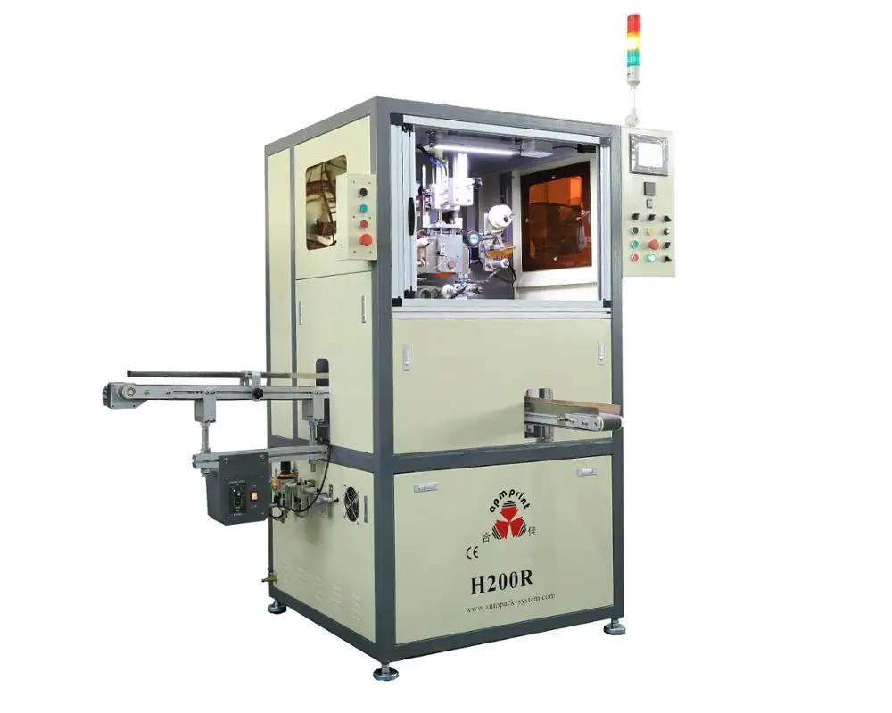 APM PRINT - H200R Automatic hot stamping machine for wine or cosmetic caps and bottles Auto hot stamping machine 1