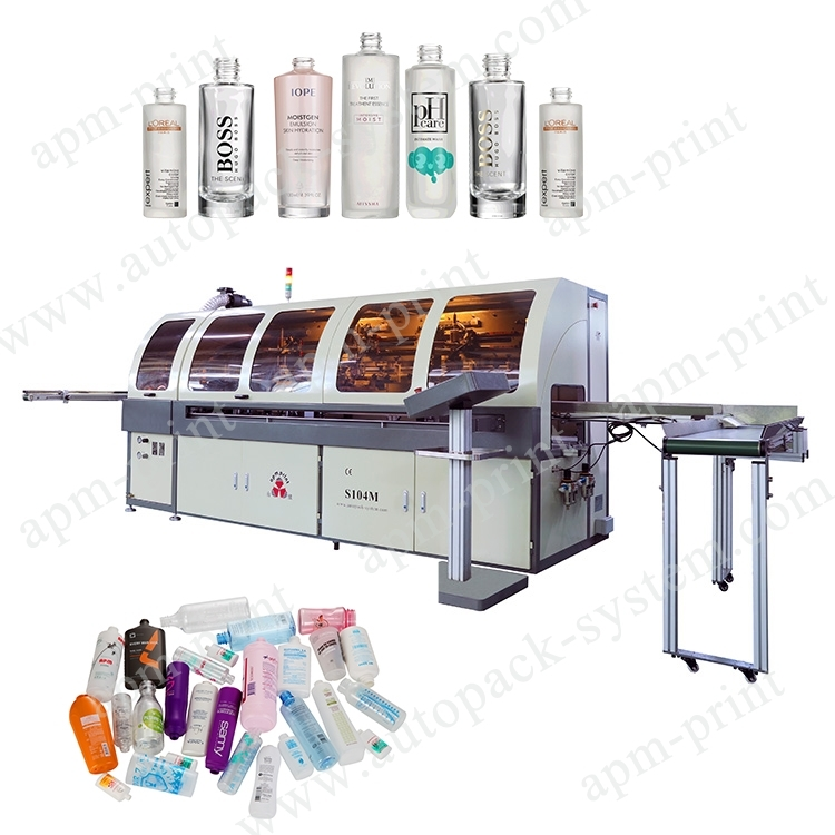 APM PRINT - CNC servo babak oval botol layar printer botol parfum mesin sablon Layar Printer Otomatis 1