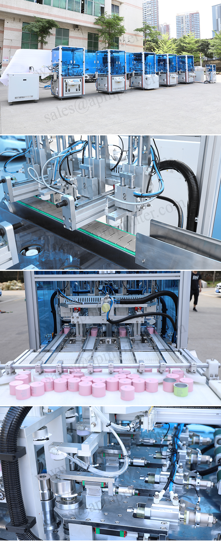 APM-108-F ខ្សែសង្វាក់ផលិតកម្មការផ្គុំមេកានិចដោយស្វ័យប្រវត្តិយ៉ាងពេញលេញ 8