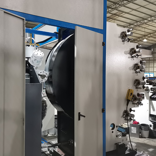 Fabryk plestik emmer printmasine Automatyske mearkleurige offset emmer printmasine