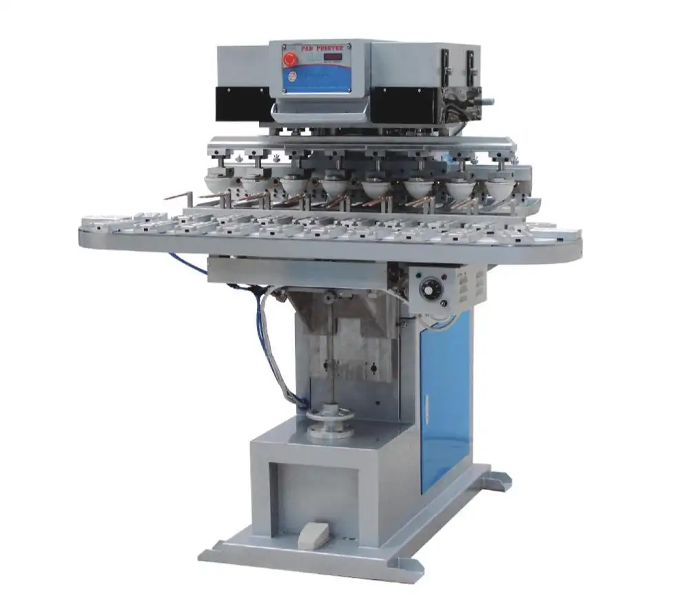 APM प्रिंट - P200-4C6 कन्व्हेयरसह 6 रंगांचा पॅड प्रिंटर इतर 1