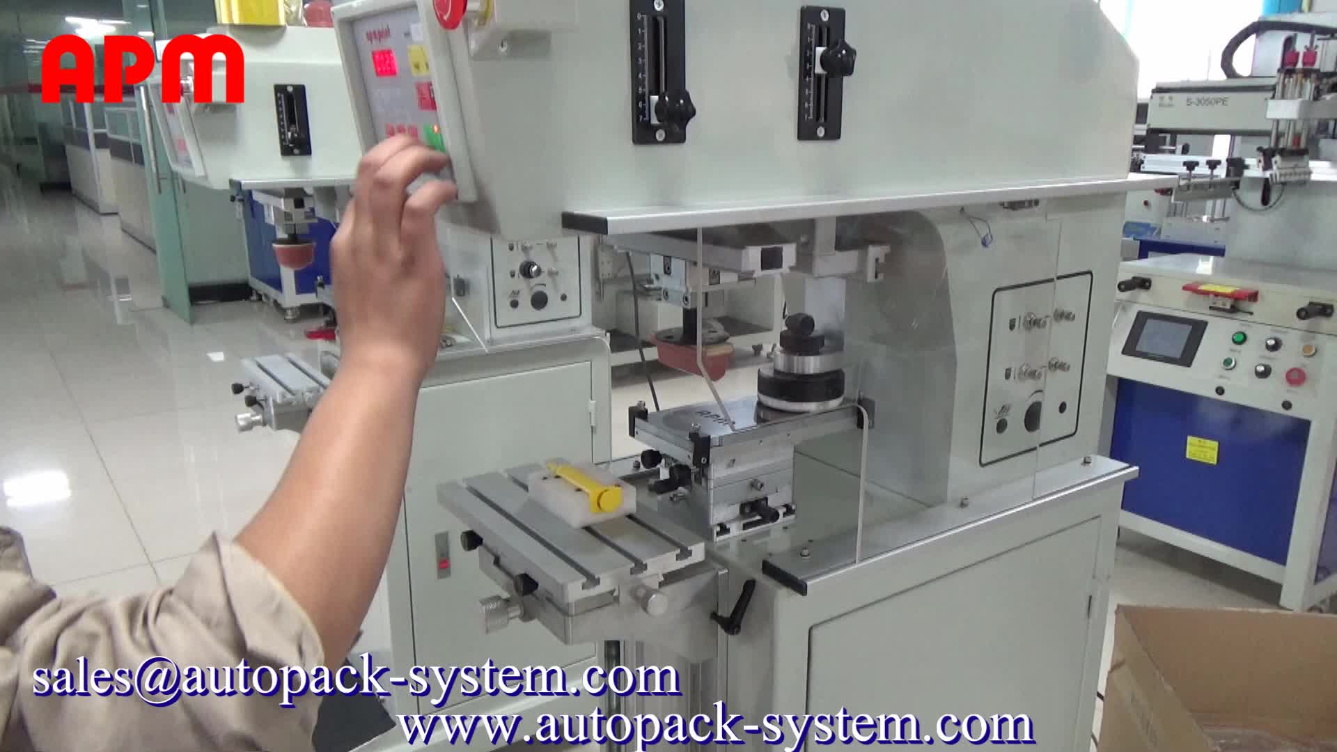 best automatic pad printing machine for business | APM PRINT 13