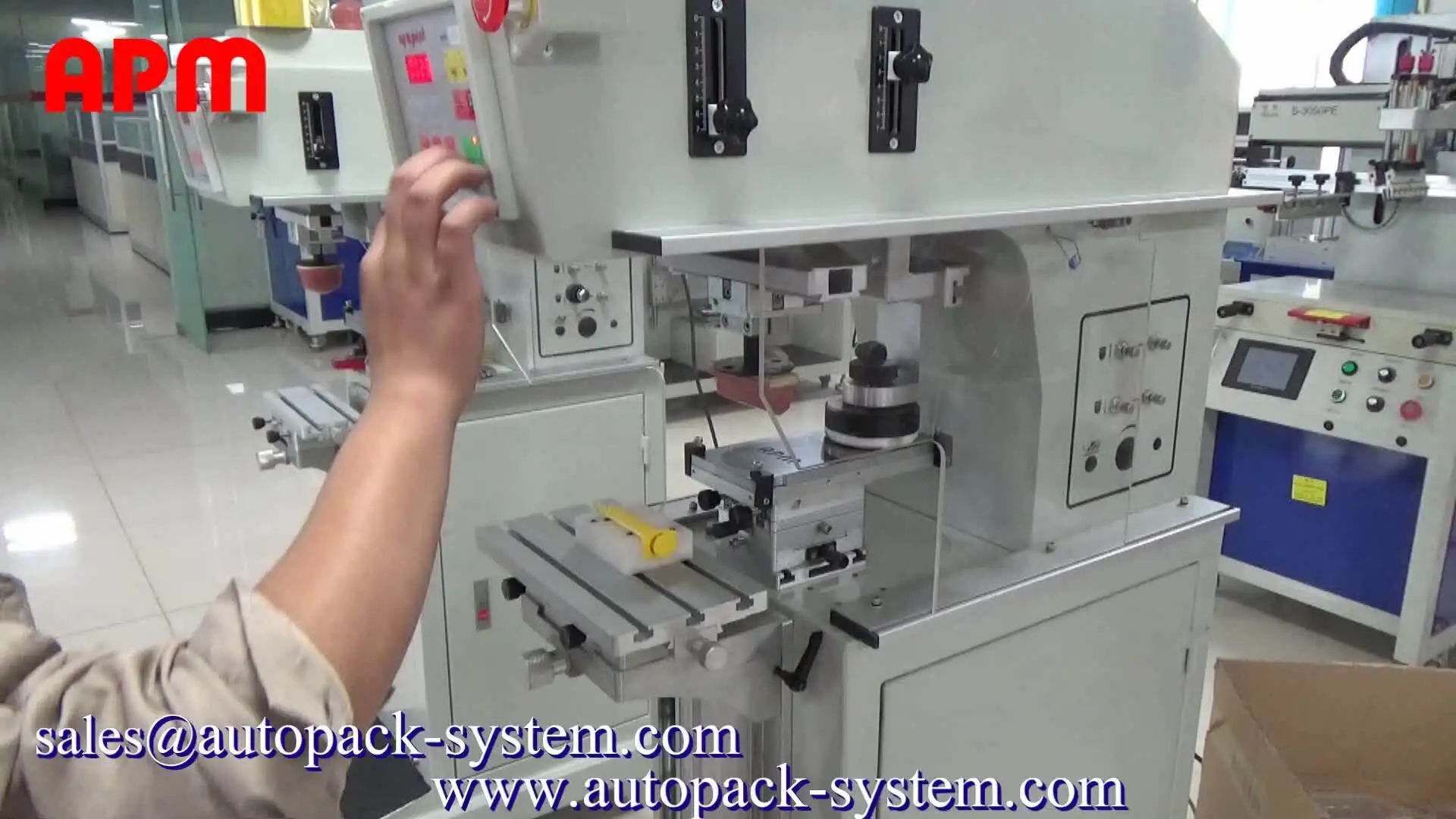 custom mouse pad printing machine manufacturers | APM PRINT 2