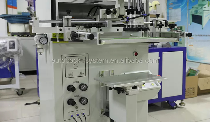 APM PRINT - Semi-automatyske skermprintmasine foar plestik beker plestik flesse glêzen flesse Semi-automatyske skermprinter 9
