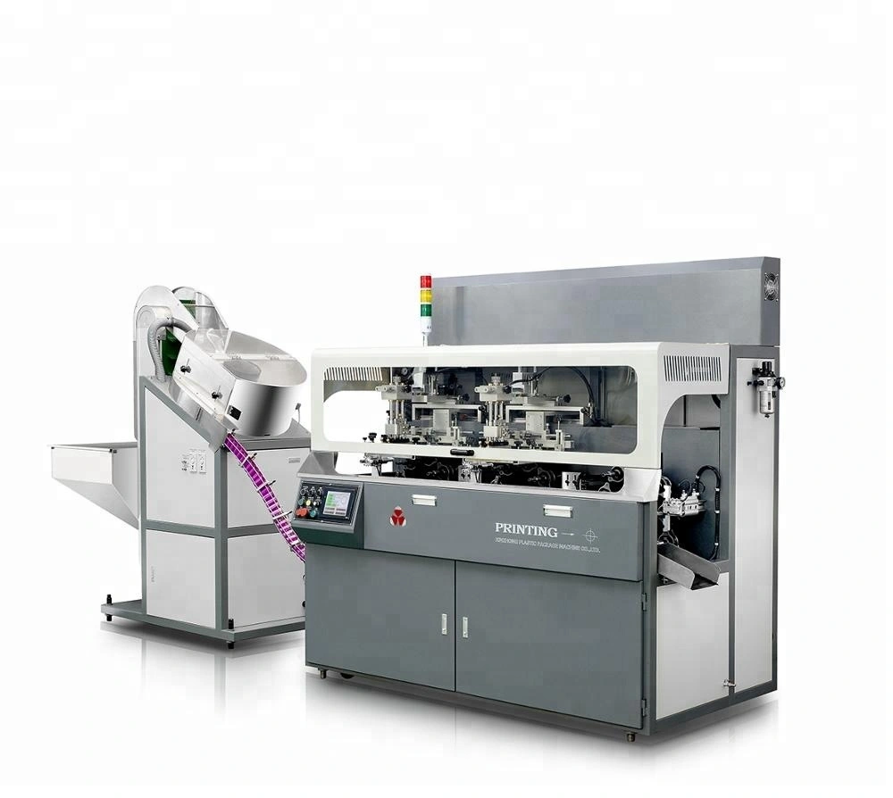 APM PRINT - S107-3 ម៉ាស៊ីនបោះពុម្ពអេក្រង់បីពណ៌ដោយស្វ័យប្រវត្តិ ម៉ាស៊ីនបោះពុម្ពអេក្រង់ស្វ័យប្រវត្តិ 1
