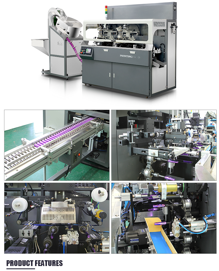 APM PRINT - S107-3 automatyske trijekleurige skermprintmasine Automatyske skermprinter 6