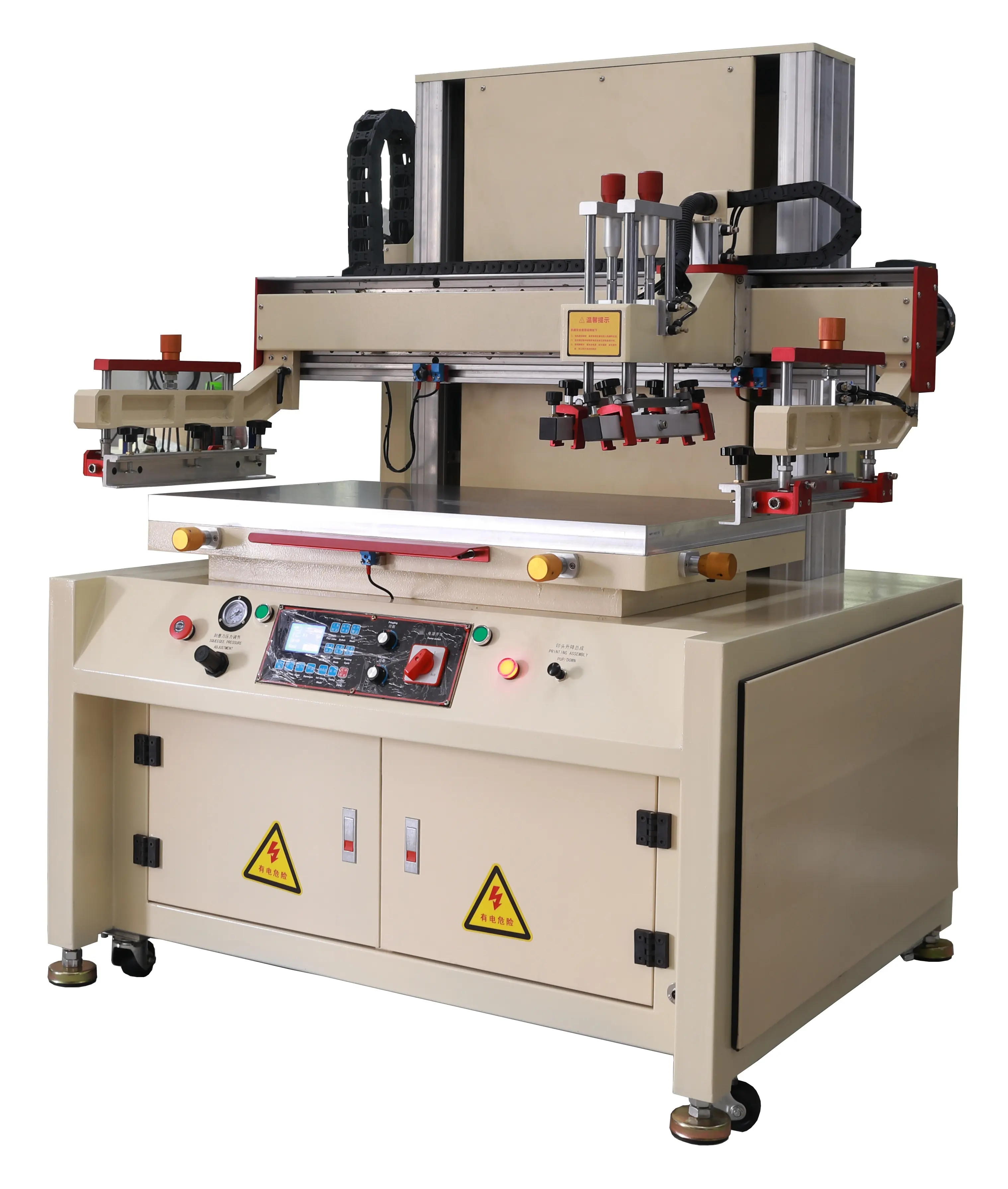 APM PRINT - S6090 sablon sutra datar dengan meja vakum Printer sablon semi otomatis 1