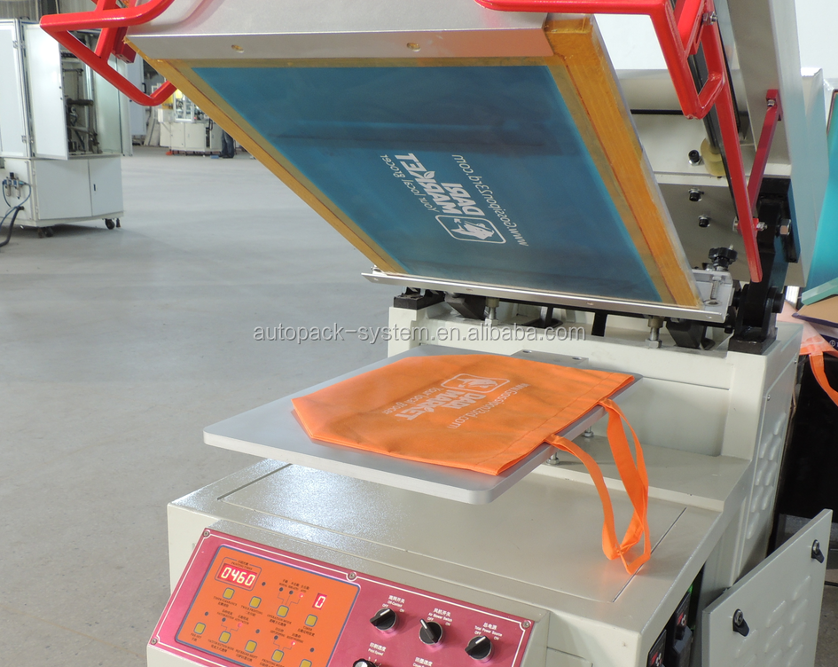 Mesin sablon datar SS3050 untuk pencetakan kartu tas produk permukaan datar