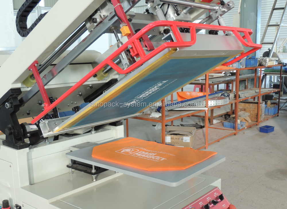 Mesin sablon datar SS3050 untuk pencetakan kartu tas produk permukaan datar