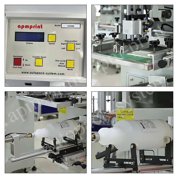 APM PRINT - Shampoofles skermprinter Bier Parfum Glêzen flesse printmasine top 9