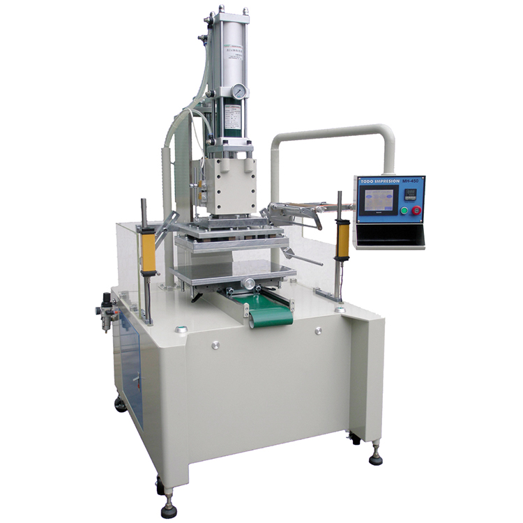 Semi-automatyske flatbed hot stamping machine foar kosmetyske produkten