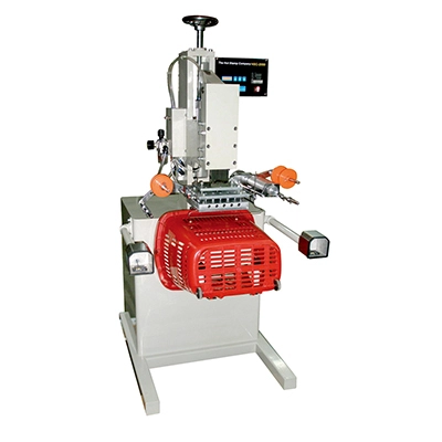 APM PRINT - HB200 semi-otomatis hot foil stamping mesin kanggo basket/peti mesin Semi otomatis hot stamping 1