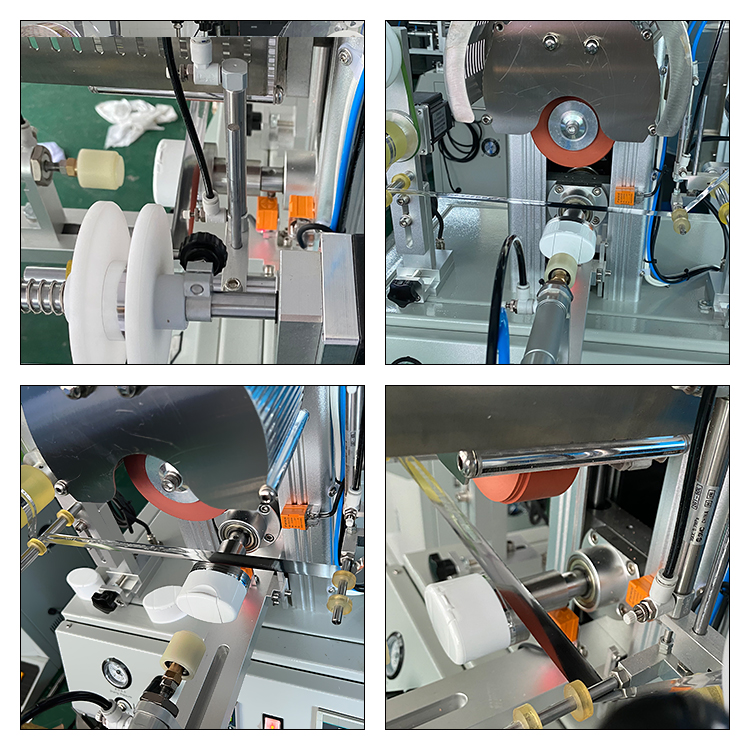 APM PRINT - H104 Mesin hot stamping foil tutup botol bulat oval persegi Mesin hot stamping semi otomatis 9