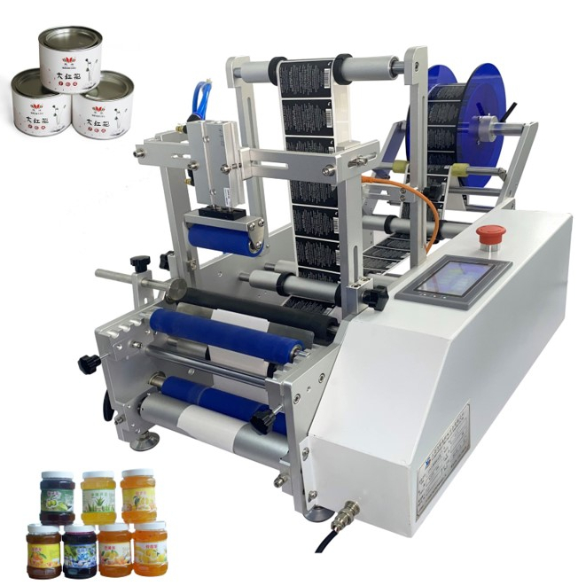 APM PRINT - APM-L220 Semi Automatic Sticker Labeling Beer Bottle Labeling Machine labeling machine 1