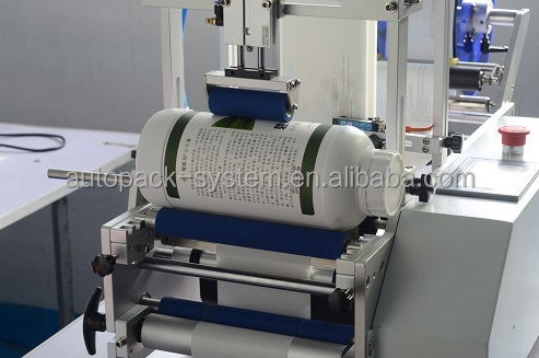 APM PRINT - APM-L220 Semi-automatyske stickeretikettering Bierflesetiketteringsmasine etiketteringsmasine 11