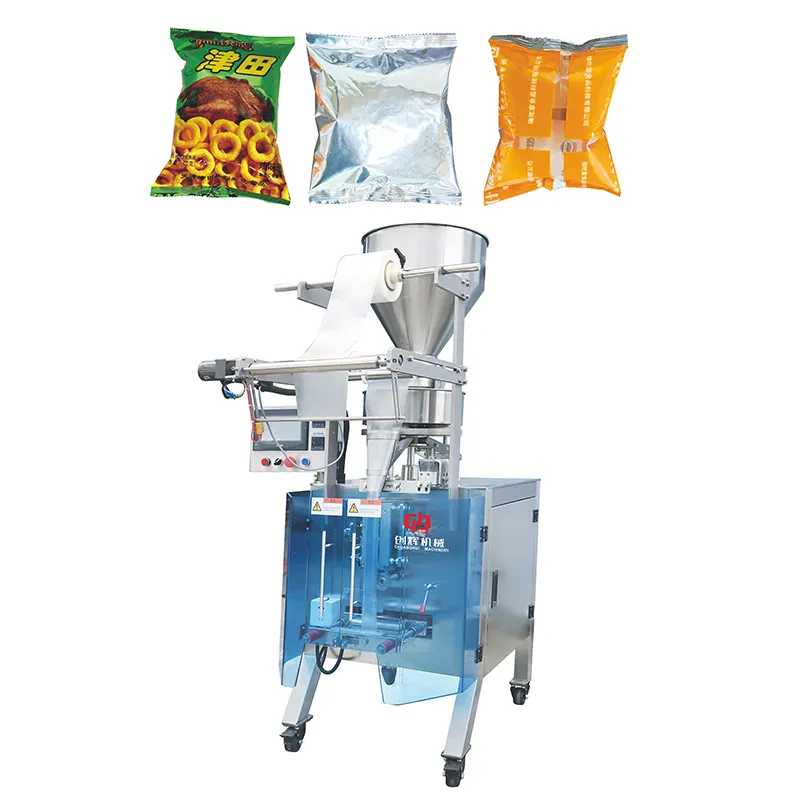 د اتومات کوچني دانه لرونکي پوډر ټرنټیبل عمودی بسته بندۍ بسته بندۍ ماشین Plc صنعتي اتومات کنټرول سیسټم 1