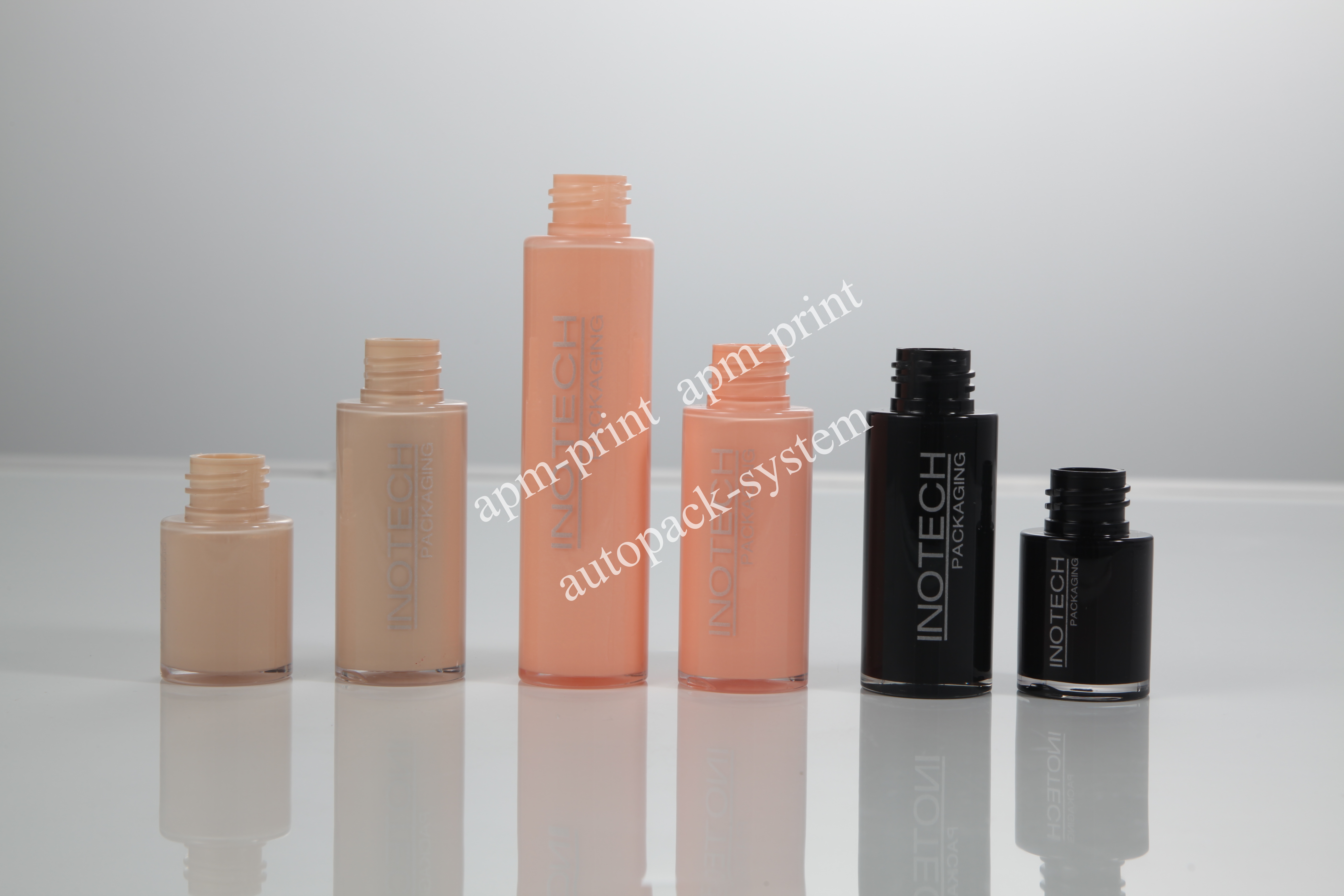 APM PRINT-S102 Automatinė 1-8 spalvų šilkografijos mašina, skirta įvairių formų plastikiniams buteliams spausdinti 12