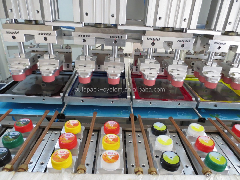 APM PRINT - CAP88 didelės spartos dangtelių spausdinimo mašina su automatinio padavimo sistema Kita 7