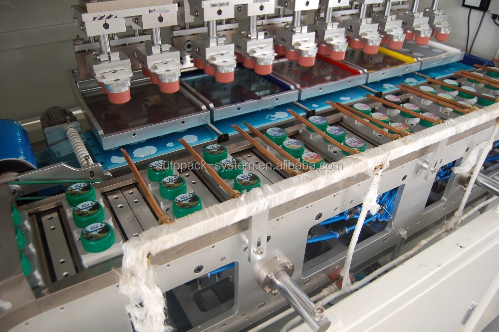 APM PRINT - CAP88 didelės spartos dangtelių spausdinimo mašina su automatinio padavimo sistema Kita 5