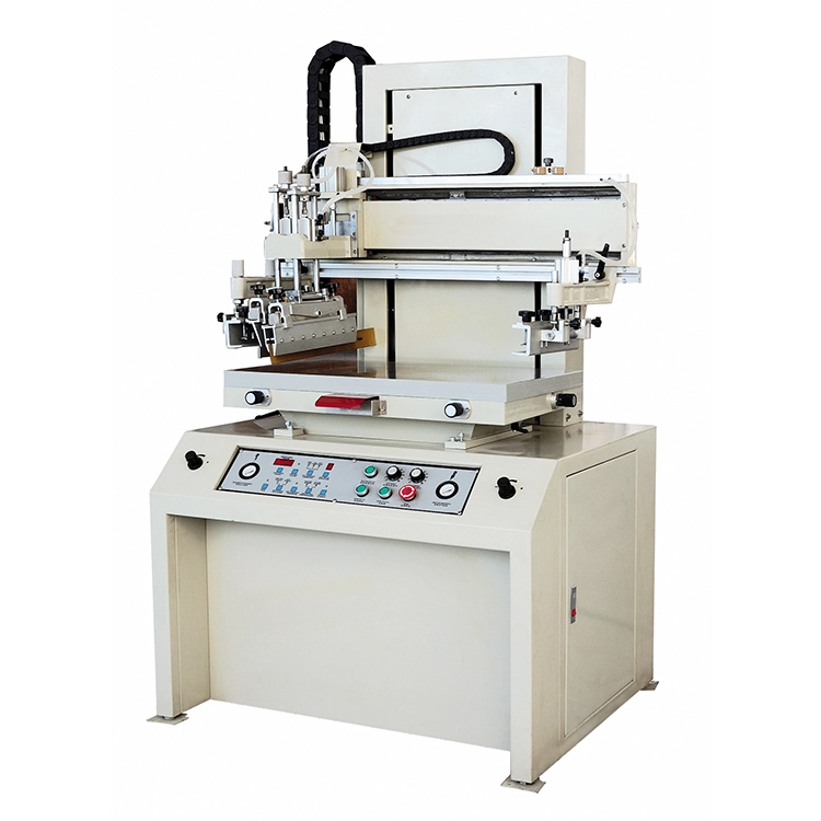 APM PRINT - semi automatic flat bed bag screen printing machine with vacuum table phone case printing machine Semi auto screen printer 1