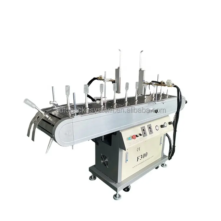 APM PRINT - F300 Machina flammae tractandae ad ampullas rotundas, ovales et quadratas imprimendas, praeparatio machinae flammae tractandae. 1