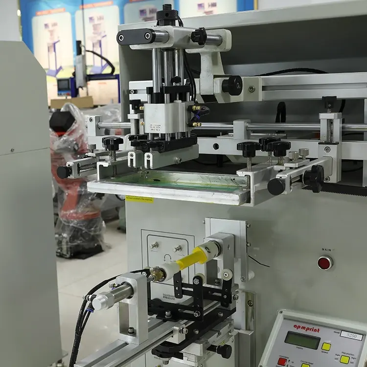 custom semi automatic silk screen printing machine for business | APM PRINT 4