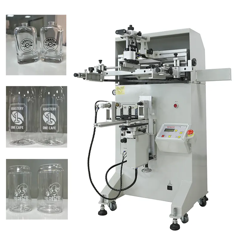 Custom semi auto round screen printing machine manufacturers Manufacturer | APM PRINT 4