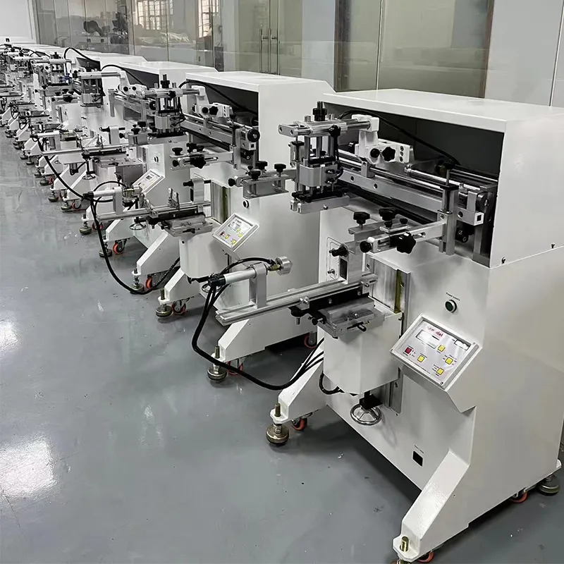 Custom semi auto round screen printing machine manufacturers Manufacturer | APM PRINT 2