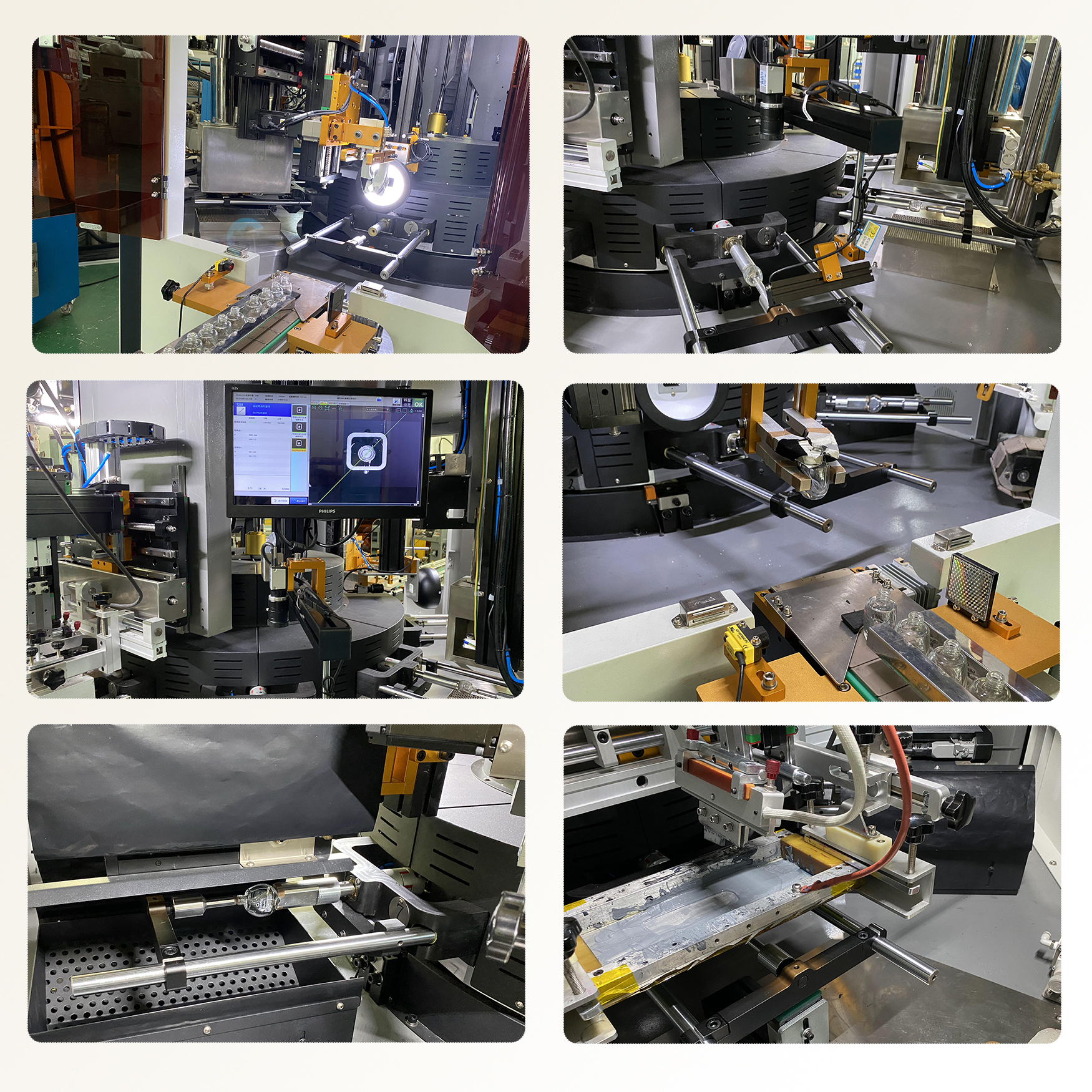 APM PRINT - Folslein automatyske UV-skermprintmasine mei CCD-ôfbyldingsposysjonearring Foar glês, plestik flesse, beker, buisdeksel 9