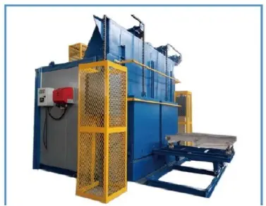 NATURAL GAS MOULD PREHEAT- ING FURNACE APM-MQ 1