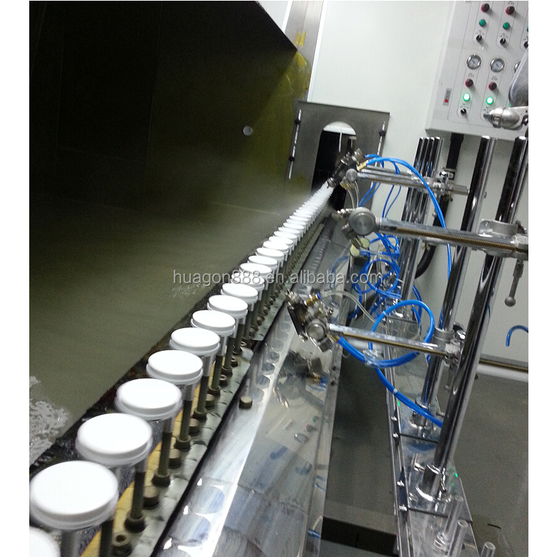  कॉस्मेटिक कप और बोतल के लिए यूवी कोटिंग लाइन