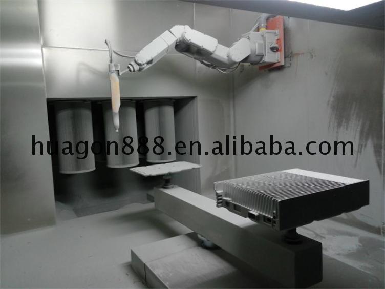  Nouvelle ligne de peinture de machines de pulvérisation de peinture électriques de type suspension