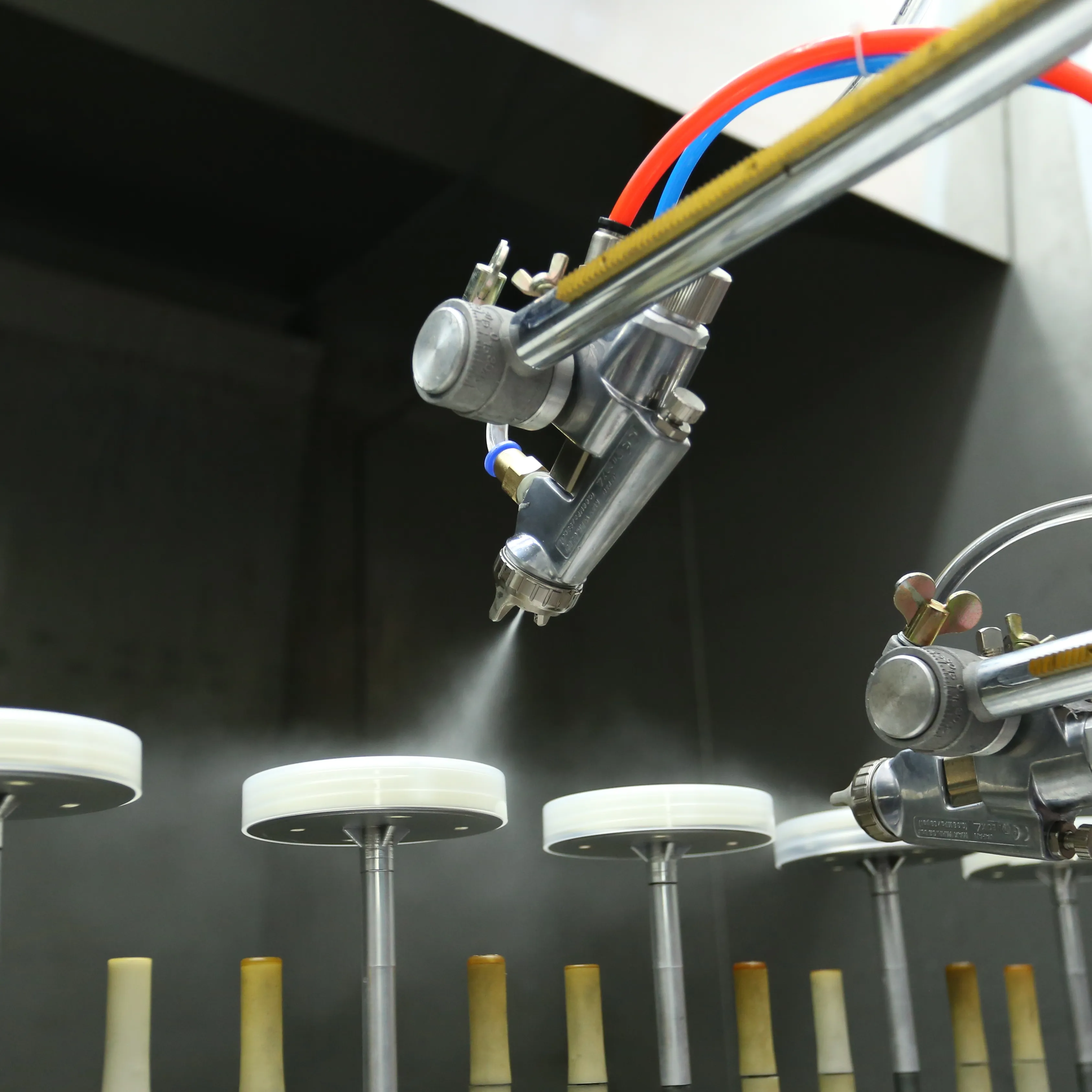 Lini Produksi Mesin Pelapis Cat Semprot Warna 1