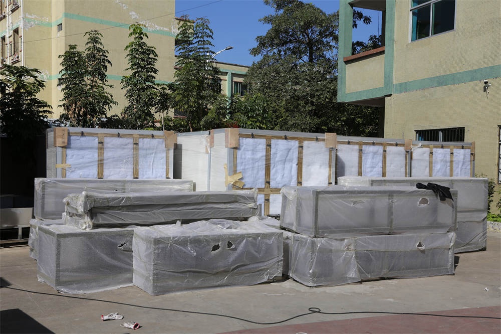 પ્લાસ્ટિક કાચની બોટલ માટે આઇઆર ડ્રાયિંગ પાવડર કોટિંગ સાથે ડીજી હુઆગોન ઓટોમેટિક ઇલેક્ટ્રોસ્ટેટિક સ્પ્રેઇંગ કોટિંગ પ્રોડક્શન લાઇન 17