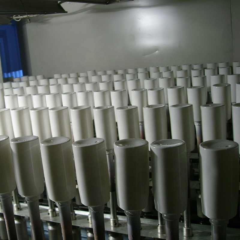 પ્લાસ્ટિક કાચની બોટલ માટે આઇઆર ડ્રાયિંગ પાવડર કોટિંગ સાથે ડીજી હુઆગોન ઓટોમેટિક ઇલેક્ટ્રોસ્ટેટિક સ્પ્રેઇંગ કોટિંગ પ્રોડક્શન લાઇન 13