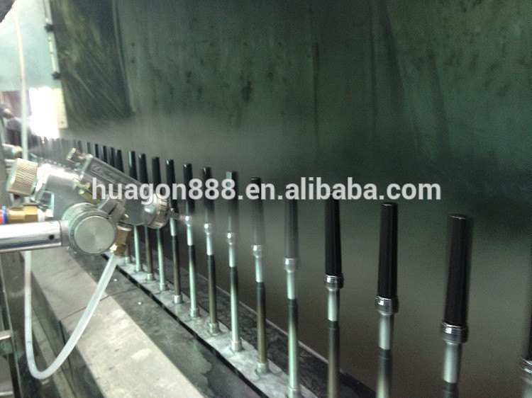 wood furniture automatic spray painting machine for small work pieces