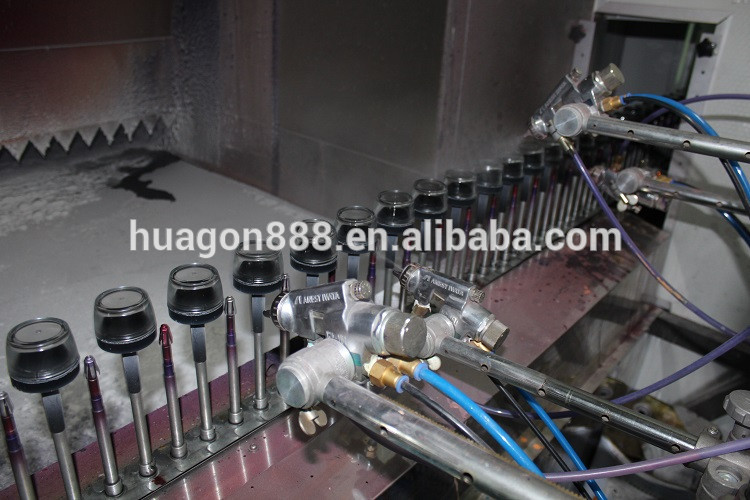  Fashion zafi sale cream kwalban atomatik fesa shafi inji