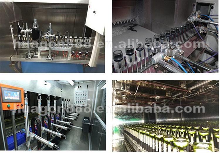  Fashion zafi sale cream kwalban atomatik fesa shafi inji