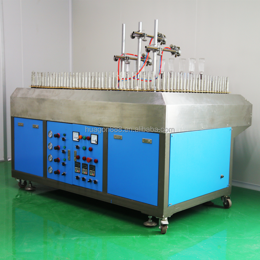 Automatische mini-spuitverfcoatingmachinelijn voor het verpakken van cosmetica, parfumglas en plastic flessen