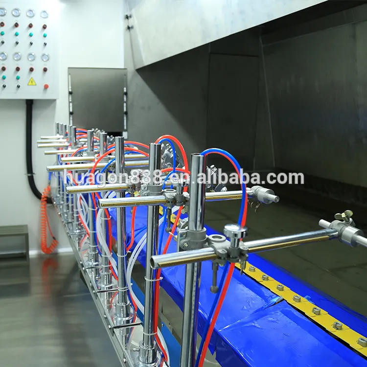 Zařízení pro stříkání barev z továrny pro tubu z řasenky 1