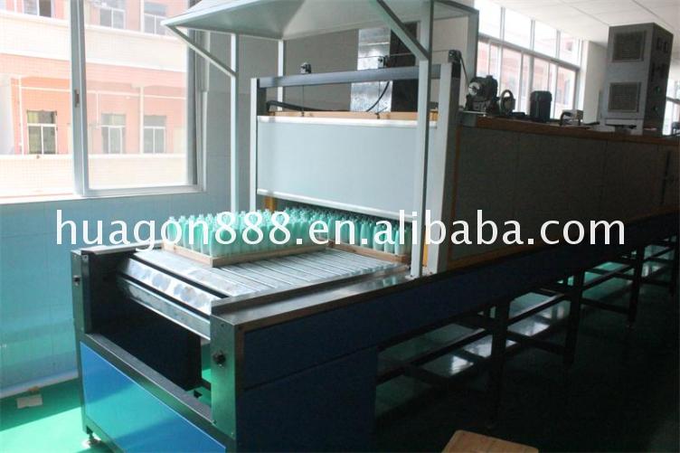  Kamilisha mmea wa mipako ya poda ya kielektroniki na kibanda cha dawa kwa chupa za emulsion