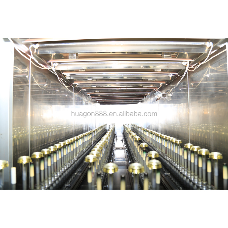 Rantai konveyor profil aluminium lengkap elektrostatik industri terbaik untuk dijual, sistem lini bilik pelapis bubuk otomatis