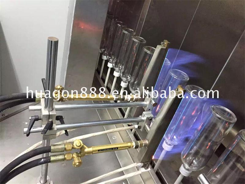 Laifọwọyi ibon sokiri ẹrọ kikun fun Gilasi igo